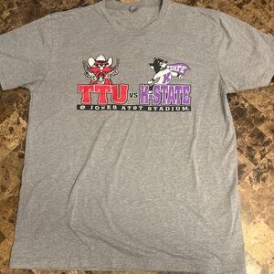 Texas Tech vs Kansas State football t-shirt